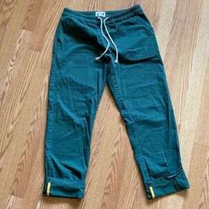 Pact Woven Twill Roll up Pant Size Medium